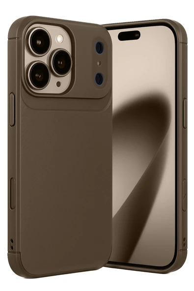 Zipax Apple iPhone 17 Pro Max Kılıf Karbon Görünümlü Silikon Azn-Carbon ürün görseli 1