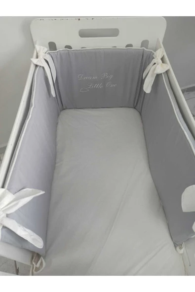 Ege Home Dream Big Little One Nakışlı Süngerli Beşik Yan Koruma - Resim 2