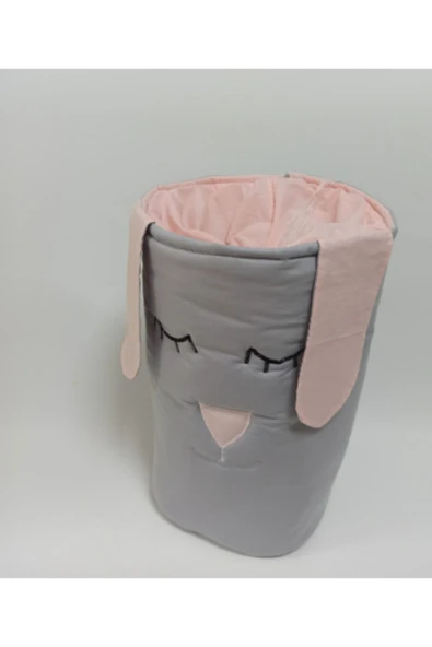 Gri Pembe Oyuncak Kirli Sepeti - 2