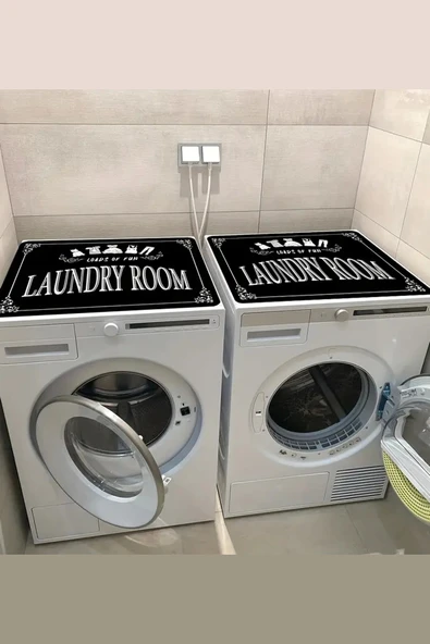 Valerine Life Çamaşır ve Kurutma Makinesi Üstü Düzenleyici Matı Örtüsü Kaymaz Sıvı Geçirmez 27250825 - Resim 2