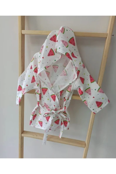 Ege HOME bebek çocuk müslin bornoz