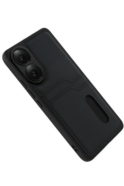 Zipax Oppo A38 Kılıf Kartlıklı Silikon Kapak Azn-Sara ürün görseli 1