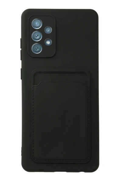 Zipax Samsung Galaxy A72 Kılıf Kartlıklı Soft Silikon Azn-Kelvin ürün görseli 1