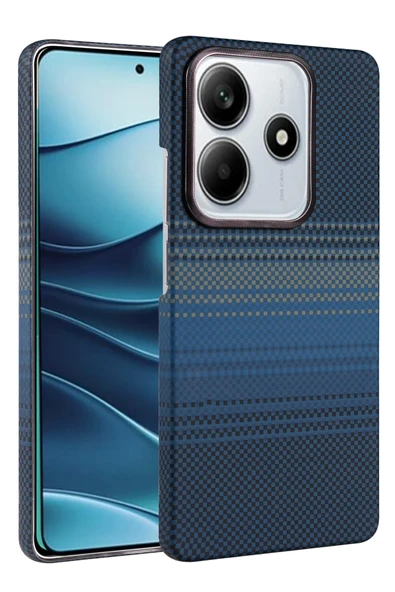Zipax Xiaomi Redmi Note 14 Pro 4G Kılıf Kevlar Şık Görünüm Magesafe Özellikli Azn-Vga-Mgsf ürün görseli 1