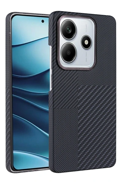 Zipax Xiaomi Redmi Note 14 4G Kılıf Kevlar Şık Görünüm Magesafe Özellikli Azn-Vga-Mgsf ürün görseli 1