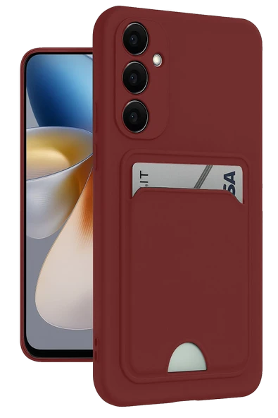 Zipax Samsung Galaxy S24 Plus Kılıf Kartlıklı Soft Silikon Azn-Kelvin ürün görseli 1