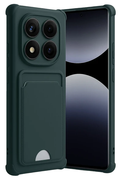 Zipax Xiaomi Redmi Note 14 Pro Plus Kılıf Kartlıklı Soft Silikon Azn-Kelvin ürün görseli 1