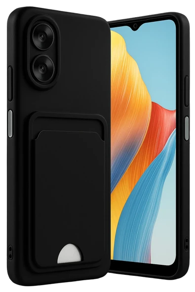 Zipax Oppo A38 Kılıf Kartlıklı Soft Silikon Azn-Kelvin ürün görseli 1