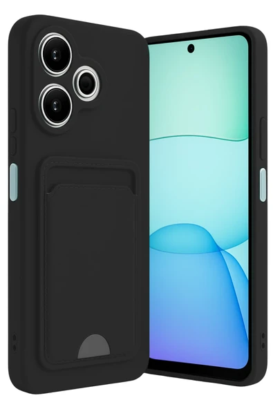 Zipax Xiaomi Redmi 13 4G Kılıf Kartlıklı Soft Silikon Azn-Kelvin ürün görseli 1