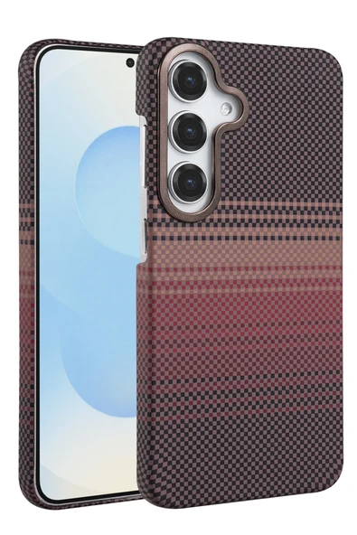 Zipax Samsung Galaxy A55 5G Kılıf Kevlar Şık Görünüm Magesafe Özellikli Azn-Vga-Mgsf ürün görseli 1