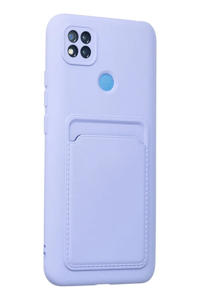 Zipax Xiaomi Redmi 9C Kılıf Kartlıklı Soft Silikon Azn-Kelvin - Resim 2