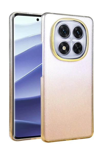 Zipax Xiaomi Redmi Note 14 Pro Plus Kılıf Simli Renk Geçişli Magesafe Kapak Azn-Fiyonk ürün görseli 1