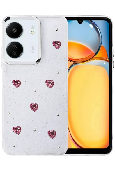 Zipax Xiaomi Redmi 13C Kılıf Desenli Silikon Kapak Azn-Fiyonk ürün görseli 1