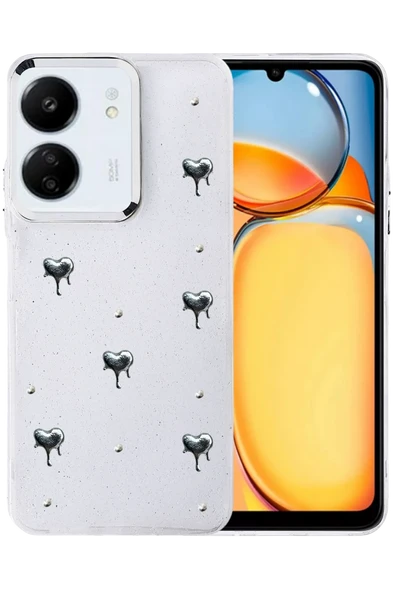 Zipax Xiaomi Redmi 13C Kılıf Desenli Silikon Kapak Azn-Fiyonk ürün görseli 1