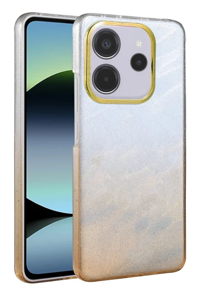 Zipax Xiaomi Redmi 12 Kılıf Simli Renk Geçişli Magesafe Kapak Azn-Fiyonk ürün görseli 1