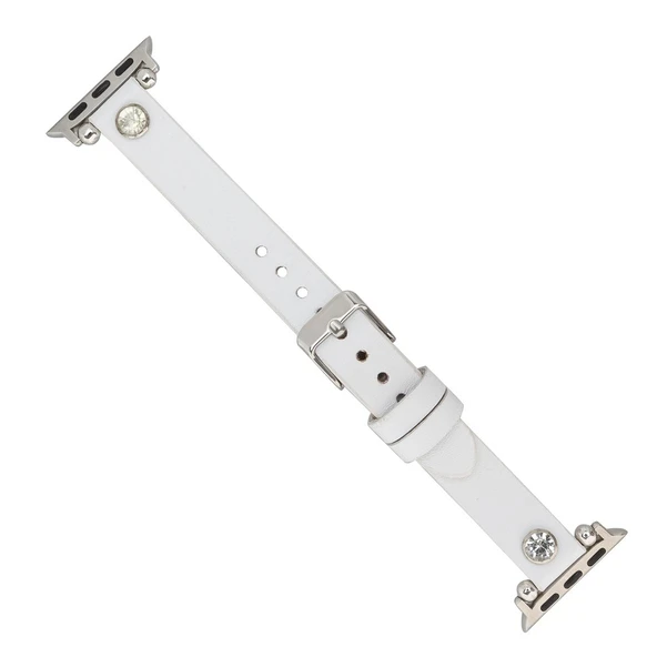 Apple Watch Uyumlu Deri Kordon Visby 38-40-41mm F3 - 3