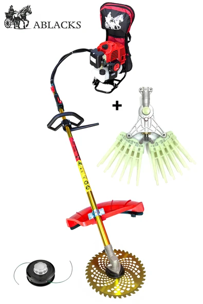 Ablacks Sırt Tırpan + Tırnaklı Silkeleme Aparatı ürün görseli