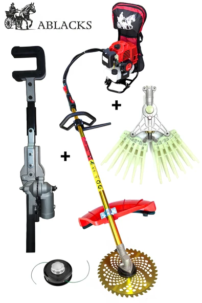 Ablacks Sırt Tırpan + Tırnaklı Silkeleme + Ağaç Silkeleme Aparatı ürün görseli