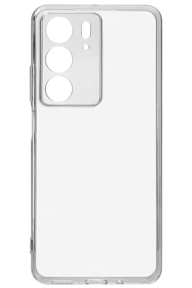 Zipax Realme C75 Kılıf Şeffaf İnce Silikon Kapak Azn-Lüx - Resim 2