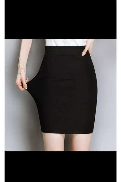 Esnek kalem etek lastik bel siyah renk - 5