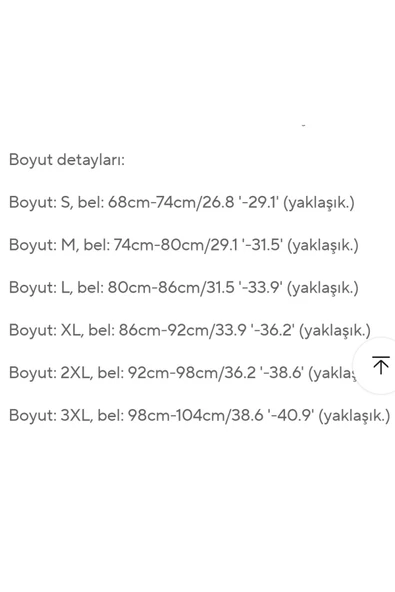 Şort Lastik bel rugan deri - 7