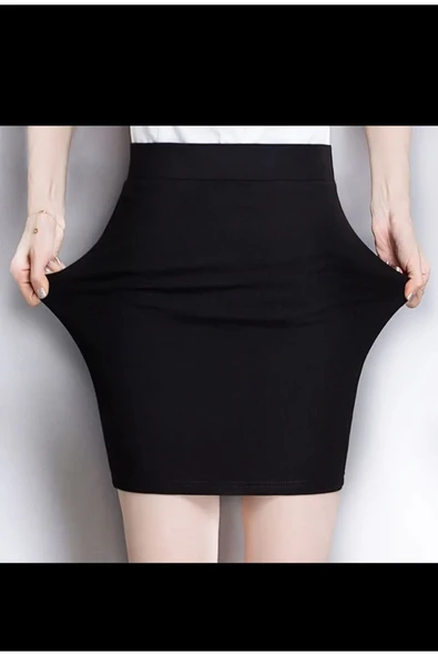 Esnek kalem etek lastik bel siyah renk - 4