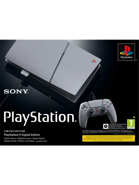 Outlet Ürün Sony Ps5 Slim Digital 1 Tb SSD Oyun Konsolu - 30. Yıl Dönümü Serisi - 2