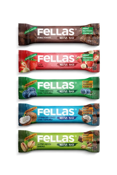 Fellas Meyve Bar Deneme Paketi x 5 Adet - 2