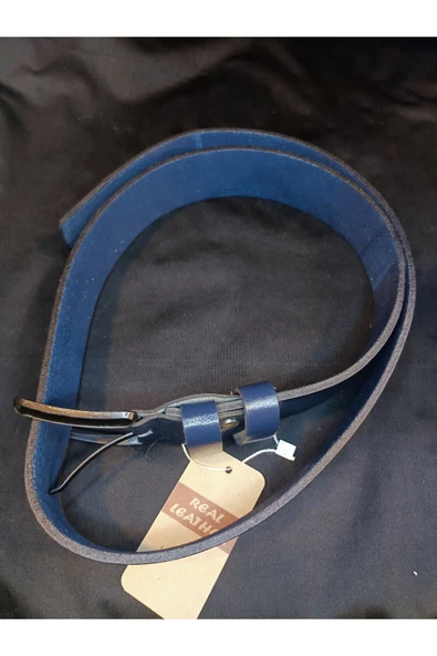 Kemer manda derisi Lacivert renk - 4