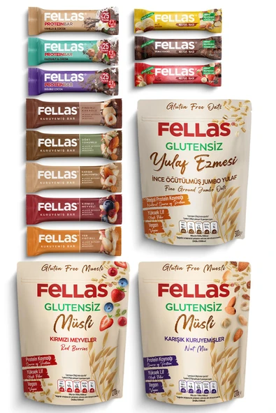 Fellas Glutensiz Paket - 2