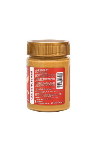 %100 Fıstık Ezmesi 300g x 2 - Resim 2