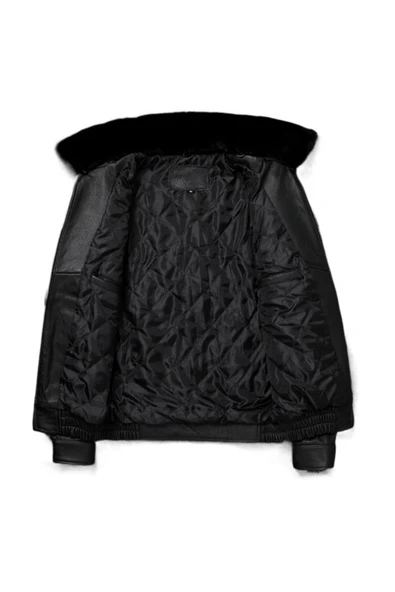 Pilot mont Hakiki deri - Resim 3