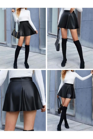 Deri Etek Lastik Bel - 4