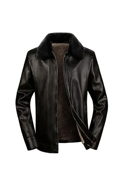 Yakası Ve Içi Kürk Mont ürün görseli