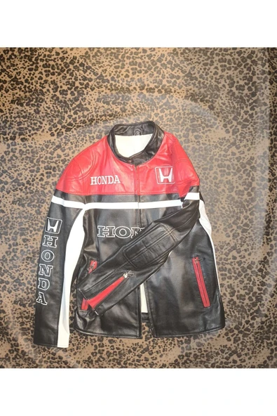 Hakiki deri Erkek spor ceket regular-fit - 4