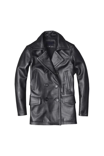 Di Caprio Model Hakiki Kuzu Derisi Uzun Mont Kaban - Resim 6