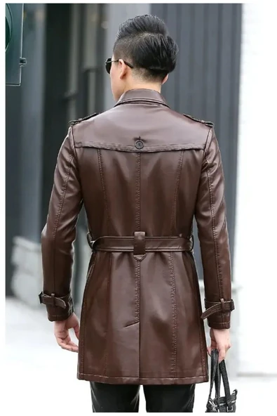 Hakiki Deri Uzun Mont Kaban Dar Kesim - 6