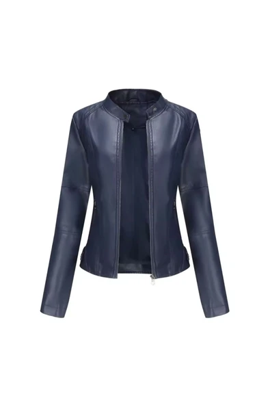 Hakiki deri Kadın spor ceket