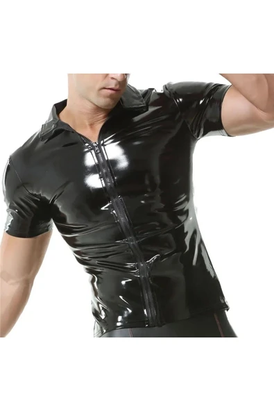 Rugan gömlek erkek kısa kollu - 4