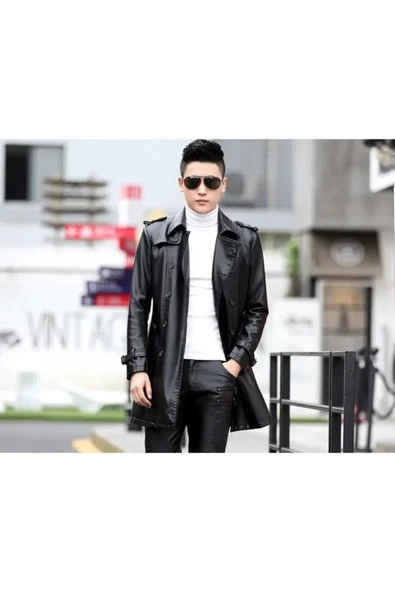 Hakiki Deri Uzun Mont Kaban Dar Kesim - 4