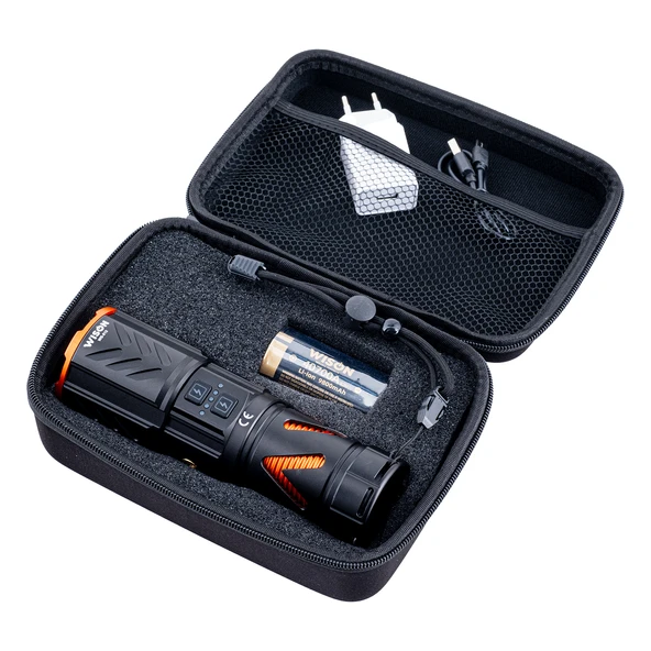 Wison El Feneri - Zoomlu - Şarjlı 30 W - Metal Gövde - Resim 5