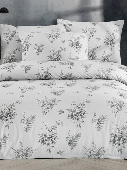 Pamuklu Çift Kişilik Nevresim Takımı - Yumuşak Dokulu 200x220 cm ( Çarşafı King Size )