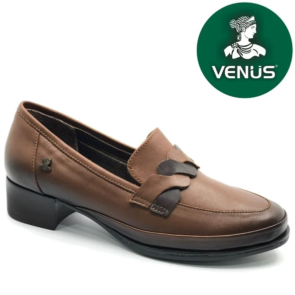 Venüs Cedrus Hakiki Deri Comfort Ortopedik Kadın Topuklu Ayakkabı ürün görseli