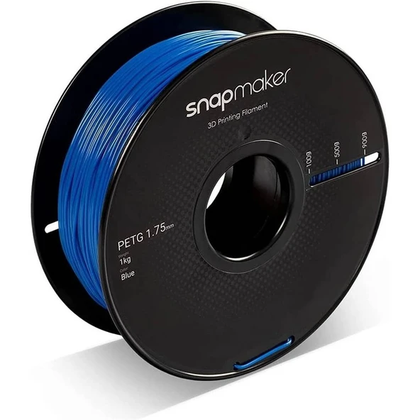 Snapmaker Petg Mavi 3D Yazıcı Filamenti 1.75mm 1Kg - Resim 2