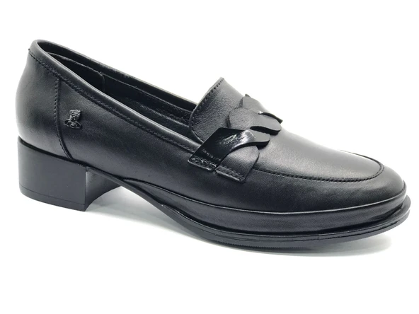 Venüs Cedrus Hakiki Deri Comfort Ortopedik Kadın Topuklu Ayakkabı - Resim 12