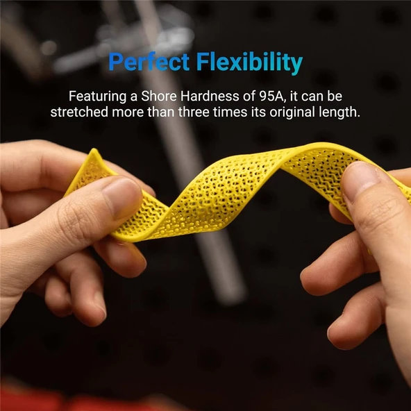 Snapmaker Yüksek Akışlı Tpu95 Filament Siyah 1Kg - Resim 5