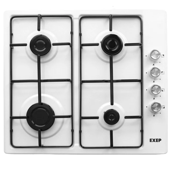 EXEP BASİC EĞİK BEYAZ ANKASTRE SET (ED401-EO330-EF200) - 4