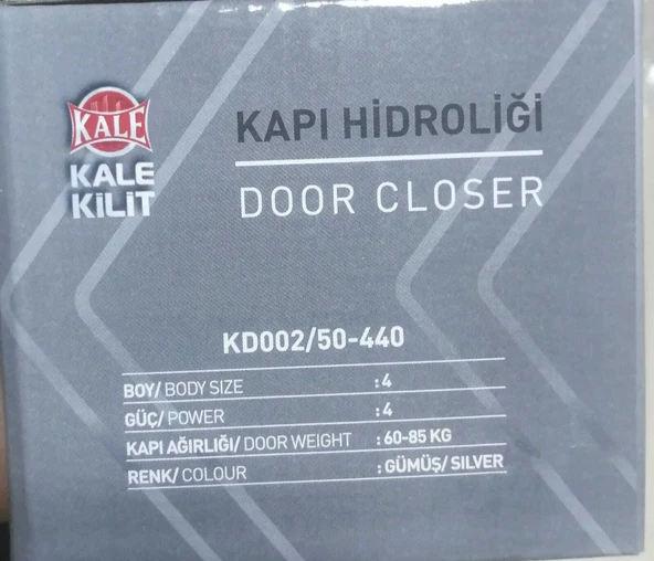 Kale Kilit Kale Kapı Hidroliği- 4 Numara / 60-85 KG - 2
