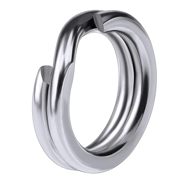 SEOUL ONTARIO No:8-10,8 Mm,90 Kg Çeker, 30 Adet Paslanmaz Çelik Nikel Kaplamalı Split Ring-halka - 1