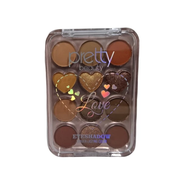 Pretty 12Li Far Eyeshadov Longer Lasting Color No 02 - 1